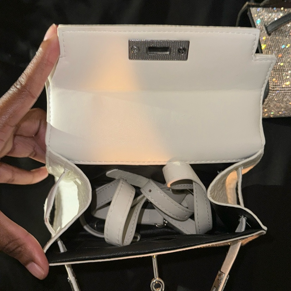 Silver Rhinestone Handbags - Picture 7 of 13